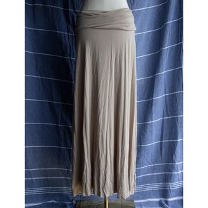 Free To Live maxi fold over skirt